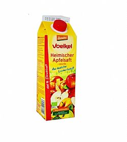 Χυμός Μήλου ΒΙΟ 1lt VOELKEL