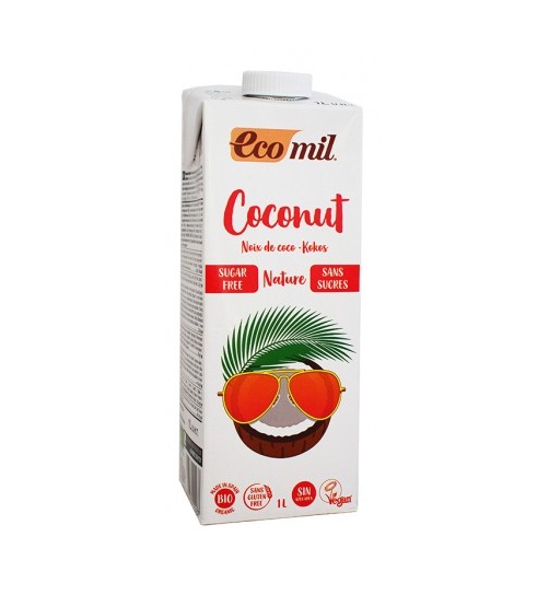 Ρόφημα Καρύδας Φυσικό ΒΙΟ 1lt ECOMIL