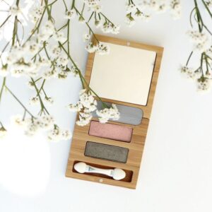 Κενή Παλέτα από bamboo με απλικατέρ και καθρέφτη ZAO ORGANIC MAKE UP
