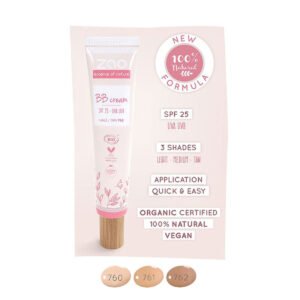 Βιολογική BB κρέμα προσώπου, σε 3 αποχρώσεις - 30ml ZAO ORGANIC MAKE UP