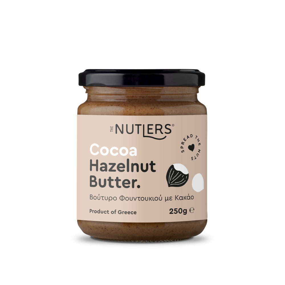 Φουντουκοβούτυρο με Κακάο 250γρ Τhe Nutlers