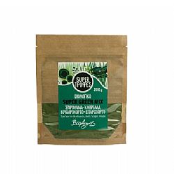 Super Green Mix -Σπιρουλίνα,Χλωρέλλα,Κριθαρόχορτο,Σιταρόχορτο- 200γρ Βιοαγρός