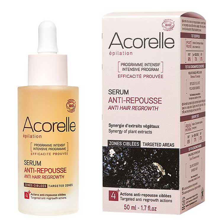 Βιολογικό serum προσώπου & σώματος κατά της τριχοφυΐας - 50ml ACORELLE ORGANIC